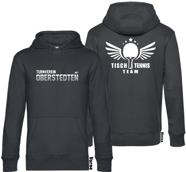 Team Hoodie Tischtennis Unisex